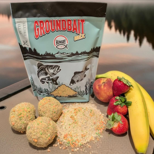 HungryFish GroundBait Mix - ( Tutti-Frutti ) 2 lb