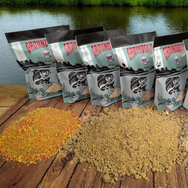 HungryFish GroundBait Mix - ( Sunflower ) 2 lb