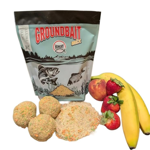 HungryFish GroundBait Mix -  ( Tutti-Frutti ) 2 lb