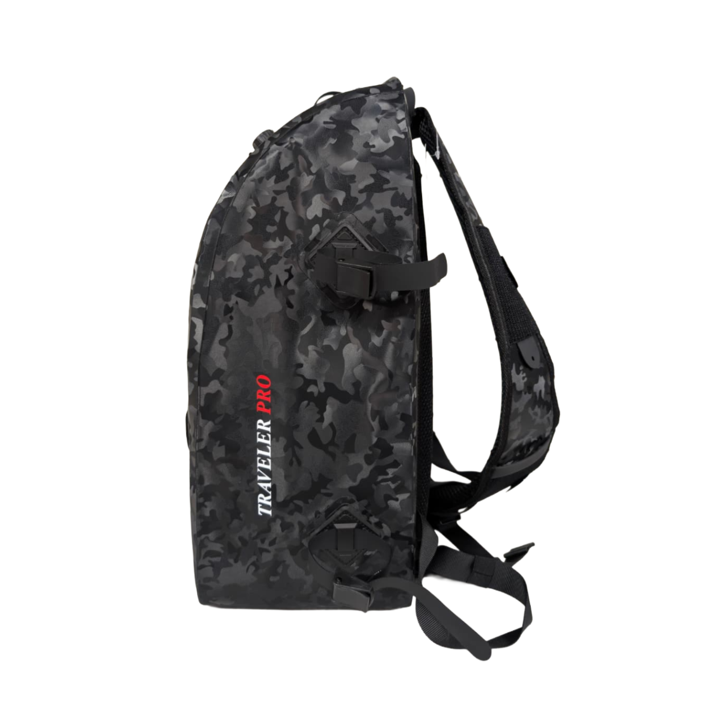 HungryFish Traveler Pro 13L Waterproof Fishing Sling Bag with Rod Holder & Net Holder, Lightweight Multi Purpose Outdoor Pack (Copy)