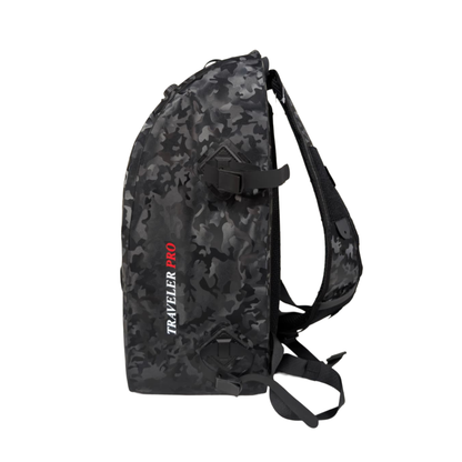 HungryFish Traveler Pro 13L Waterproof Fishing Sling Bag with Rod Holder & Net Holder, Lightweight Multi Purpose Outdoor Pack (Copy)