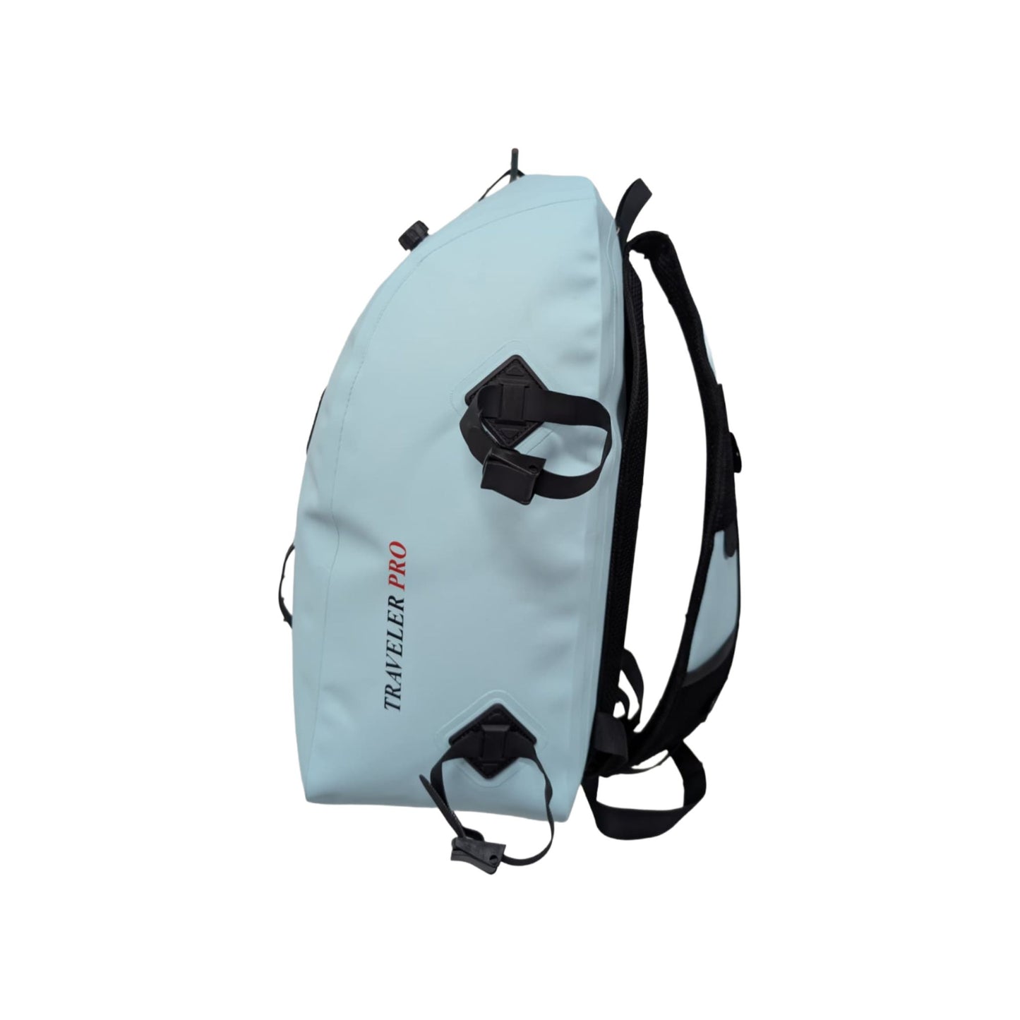 HungryFish Traveler Pro 13L Waterproof Fishing Sling Bag with Rod Holder & Net Holder, Lightweight Multi Purpose Outdoor Pack