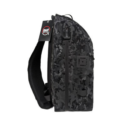HungryFish Traveler Pro 13L Waterproof Fishing Sling Bag with Rod Holder & Net Holder, Lightweight Multi Purpose Outdoor Pack (Copy)