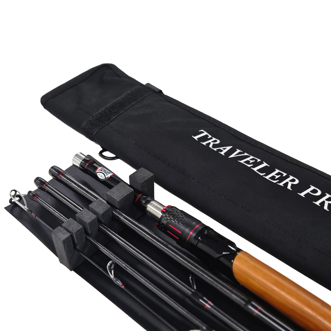 HungryFish Traveler Pro Carbon Spinning Fishing Rod