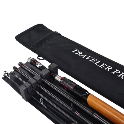 HungryFish Traveler Pro Carbon Spinning Fishing Rod