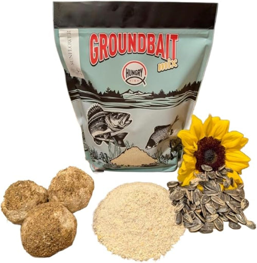 HungryFish GroundBait Mix -  ( Sunflower ) 2 lb
