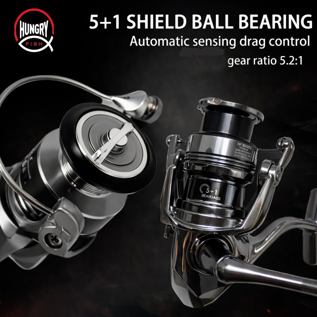 Hungry Fish Traveler Pro Spinning Fishing Reel