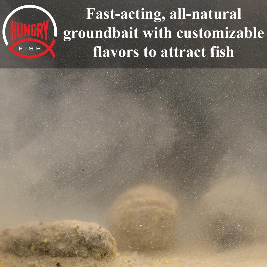 HungryFish GroundBait Mix - ( Chocolate ) 15.5oz