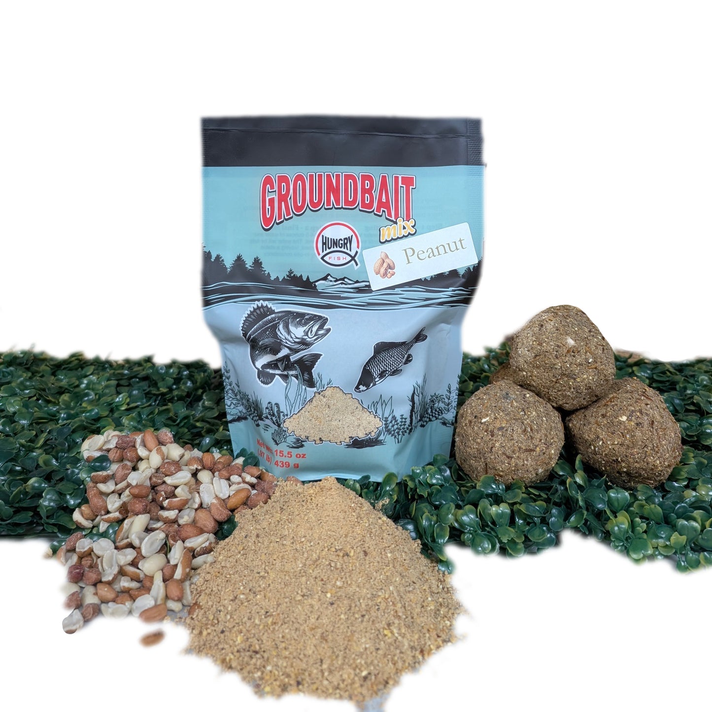 HungryFish GroundBait Mix - 15.5 oz