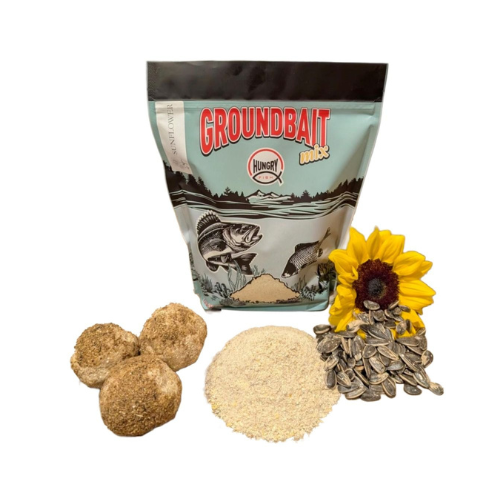 HungryFish GroundBait Mix -  ( Sunflower ) 2 lb