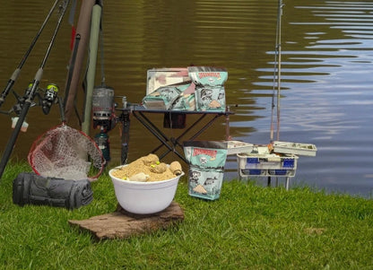 HungryFish GroundBait Mix -  ( Peanut ) 2 lb