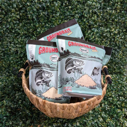 HungryFish GroundBait Mix -  ( Peanut ) 2 lb